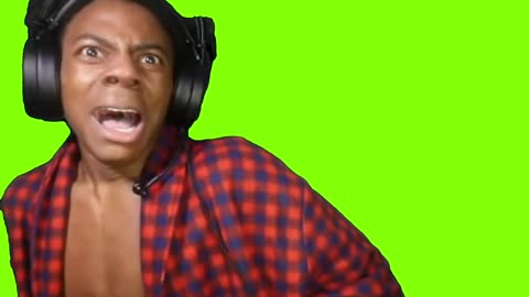 iShowSpeed Shocking - Green Screen