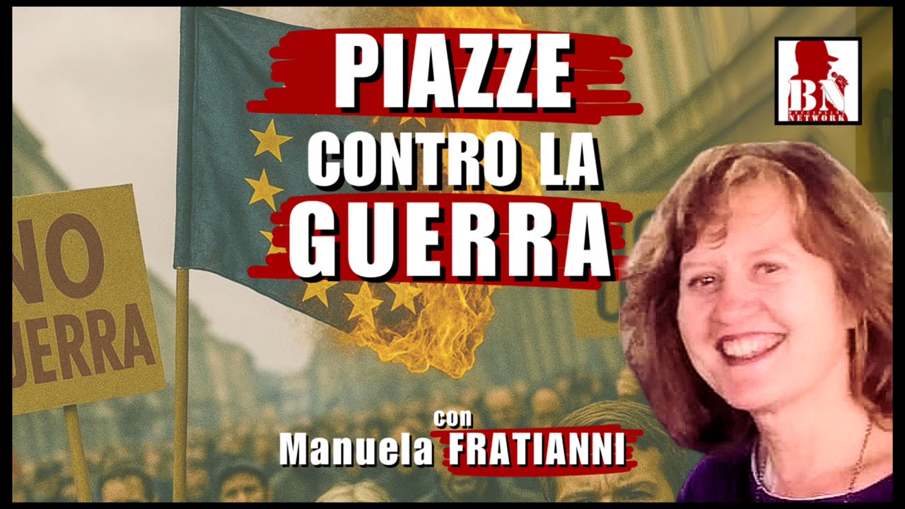 Le PIAZZE contro il BELLICISMO dell'#UE | Il Punt🔴 di Vista di Manuela FRATIANNI