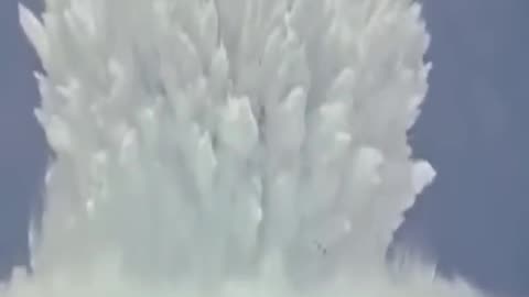 Underwater Nuclear bomb test