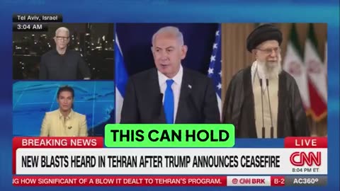 NEW: Embarrassing moment CNN gets word that Iran has accepted the ceasefire, just seconds...