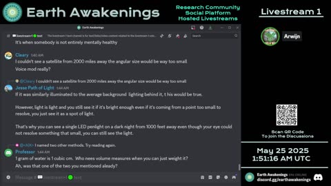 Earth Awakenings - Livestream 1 - #3191