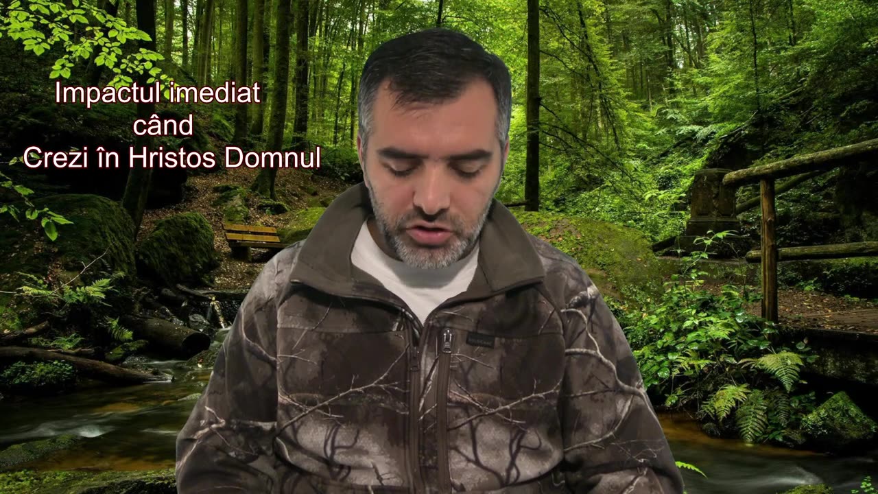 Impactul imediat când Crezi în Hristos Domnul