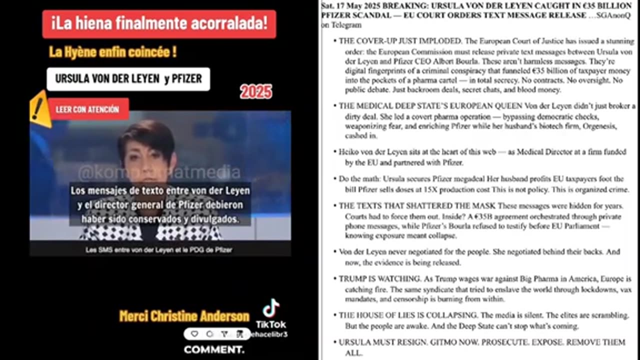 Christine Anderson - there from day 1 !!