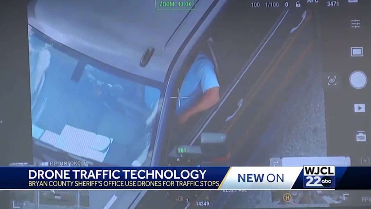 Police using surveillance drones "to catch drivers texting while driving, or not wearing a seatbelt"