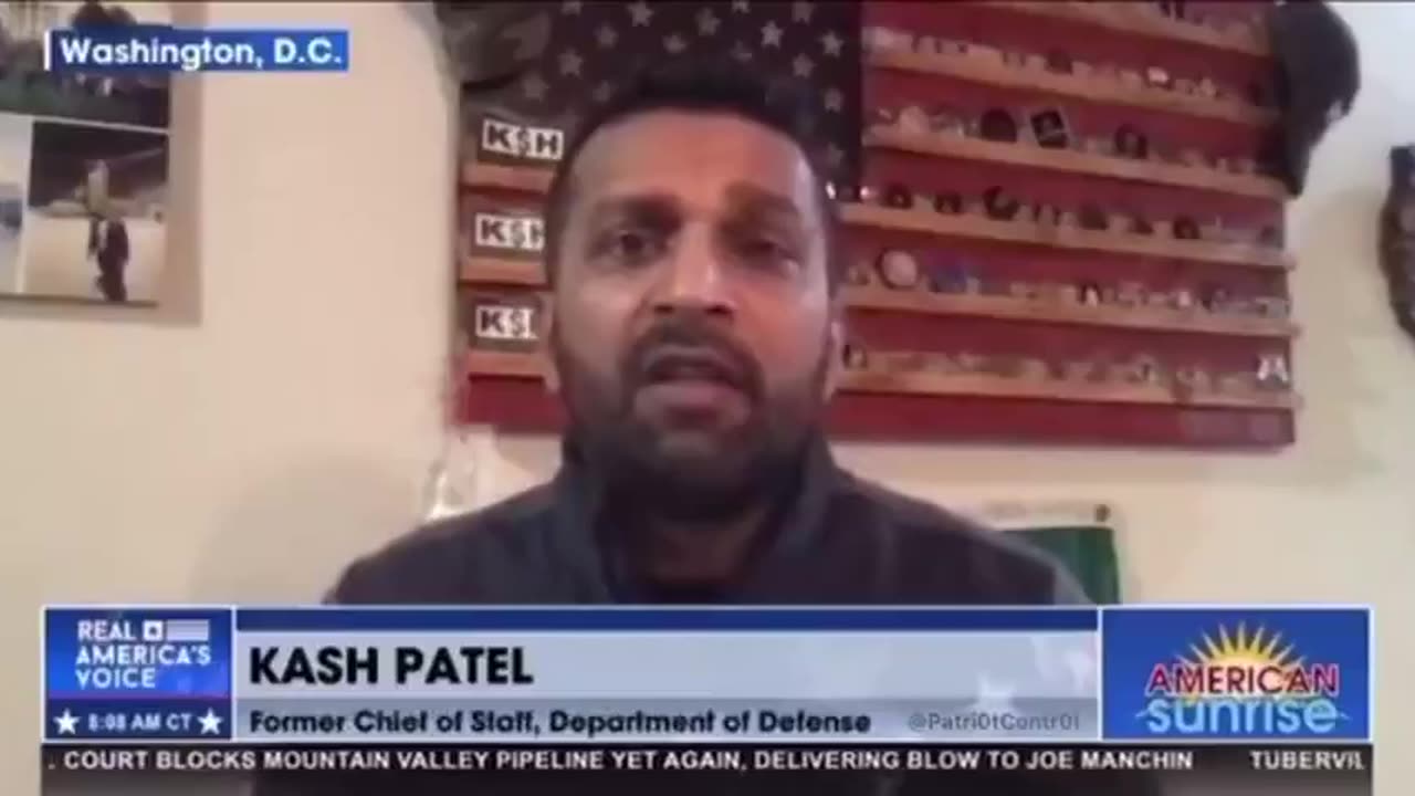 Kash Patel brags about working with sexual predator Tim Ballard @ the White house, praises him