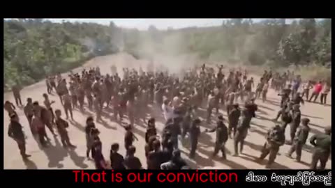 ⚔️🔥 Myanmar War | Warriors of Principle Combat Action with Flashing Lights Warning | RCF