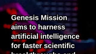 DOE Launches AI Genesis Mission