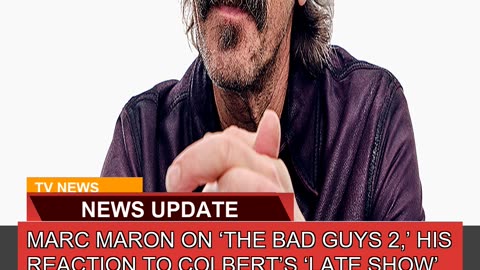 Marc Maron on the Bad Guys His Reaction to Co