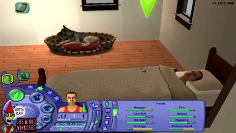 2014 12 10 - Sims 2 Playthrough Slag Town 1x08 Joe Winko