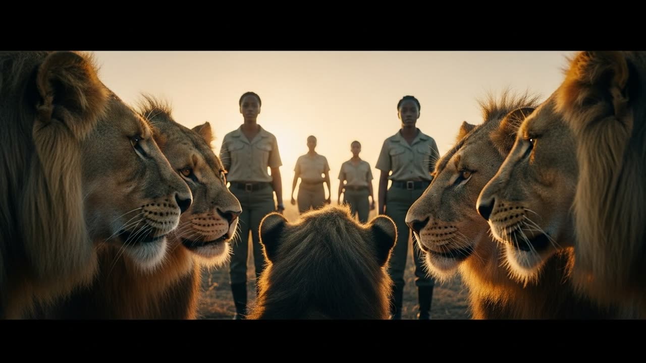 Lions Protect Injured Ranger An Unlikely Bond