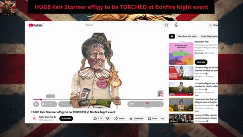 HUGE Keir Starmer effigy to be TORCHED at Bonfire Night event