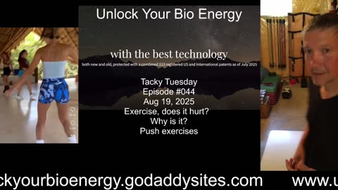 Exercise, does it hurt? Why is it? Tacky Tuesday Ep 44, August 19, 2025