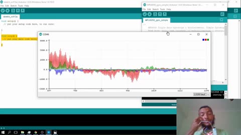 Connect #Arduino Mini Bluetooth to MPU6050 Sensor - IMU Inertial Measurement Unit #AeroArduino