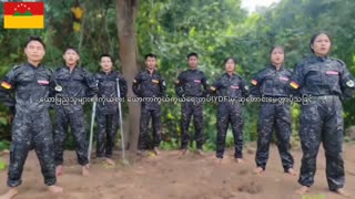 🎂🎉 Myanmar War | YDF Celebrates Twan Mrat Naing's Birthday | RCF
