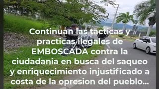 Continuan las EMBOSCADAS POLICIACAS EN PR