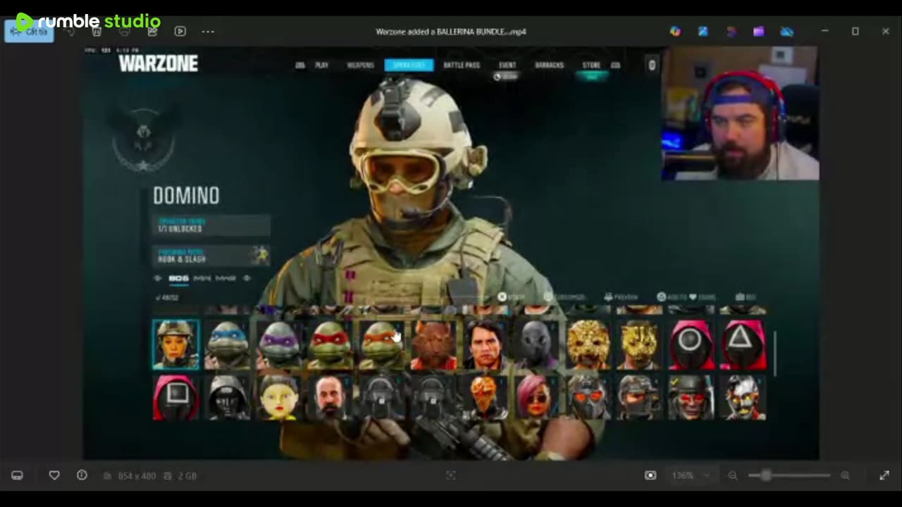Warzone added a BALLERINA BUNDLE. LIVE