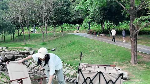 wildness camping suite in park