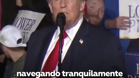 Trump afirma que una "maravillosa Armada" se dirige hacia Irán