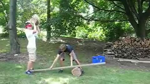 😂💥 You Won't Believe This Log Prank! | FunFM