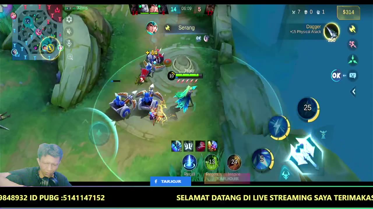 Miya is crazy in one room against 1VS 4