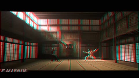 Matrix The One Power Show | Anaglyph 3D
