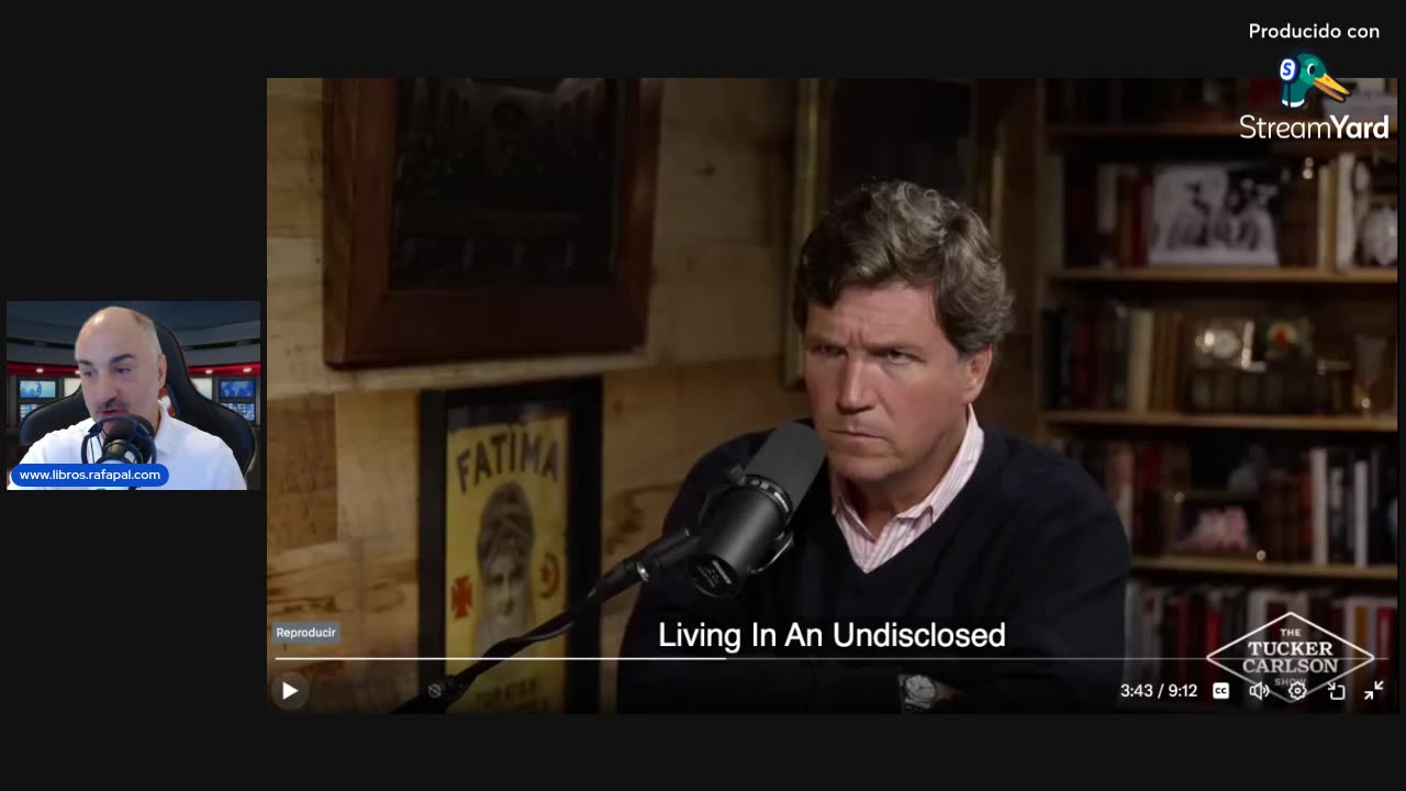 Alex Jones confirma a Tucker Carlson la existencia de programas ultrasecretos de clonación