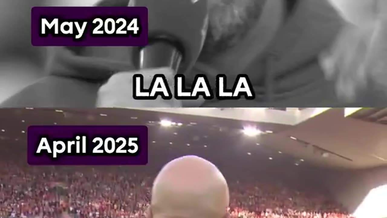 Arne Slot thanked his predecessor, Jurgen Klopp, by singing his name