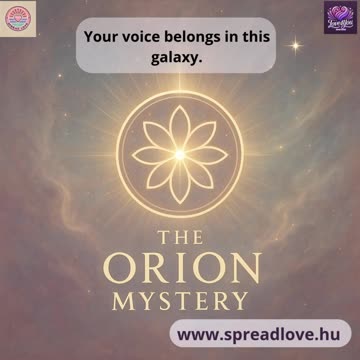 ✨ Orion Is Watching – Cosmic Peace #122 ✨
