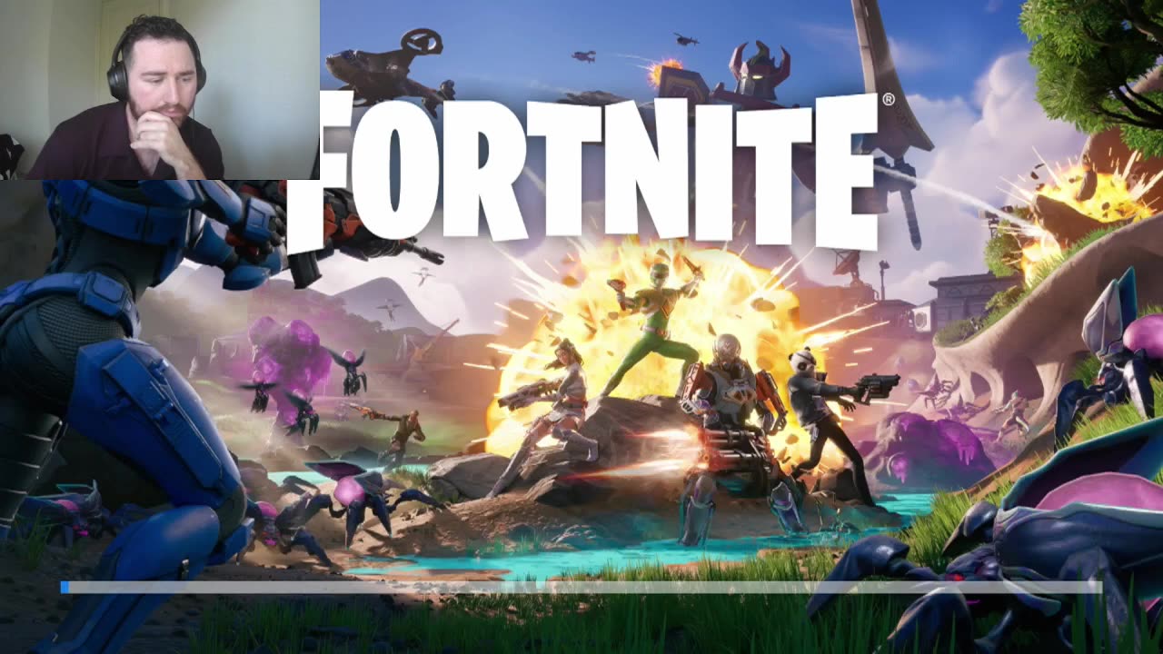 Playing fortnite