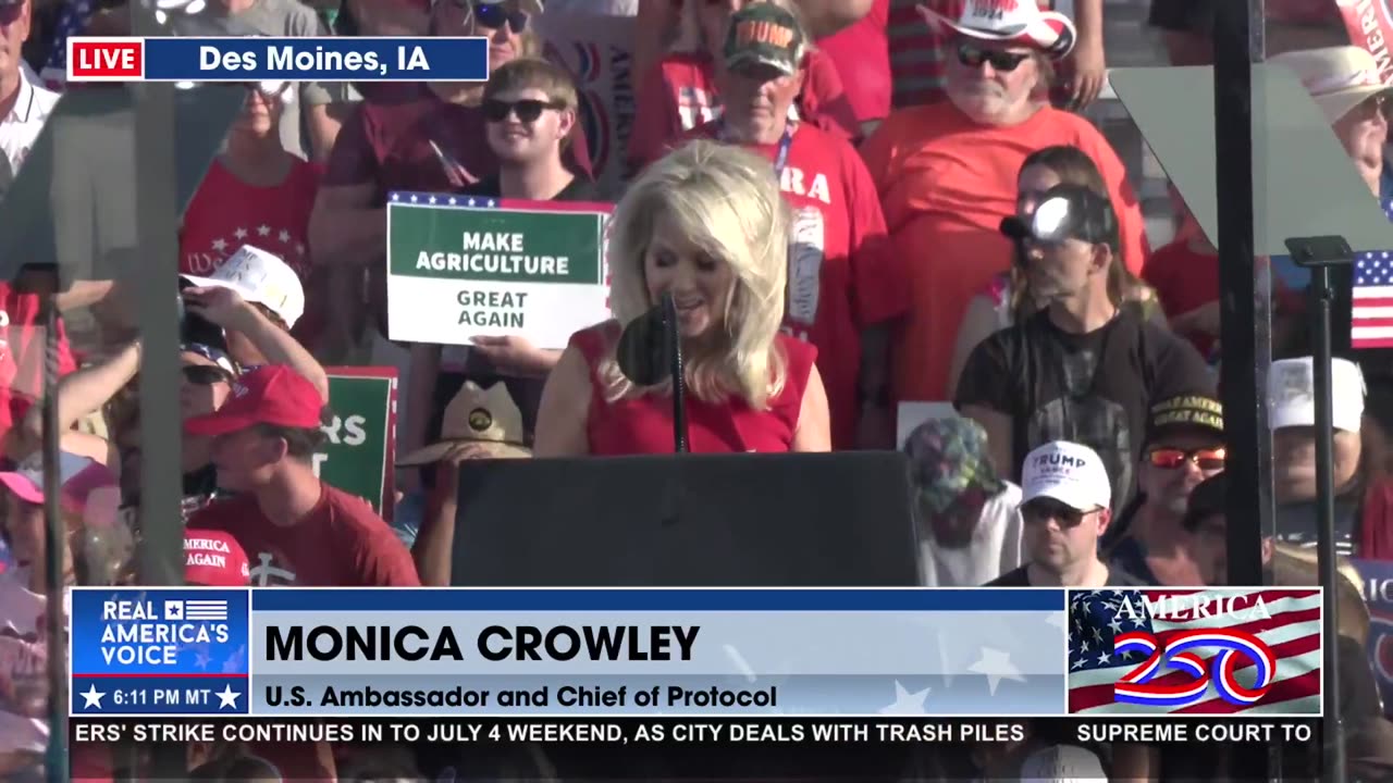 LAUNCHING US INTO THE NEXT 250 YEARS OF AMERICAN GREATNESS