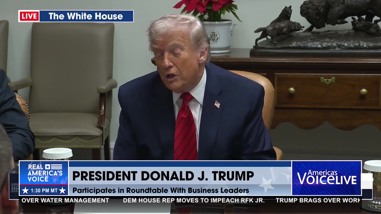 "GROWTH DOES NOT MEAN INFLATION. INTEREST RATES ARE GOING DOWN"