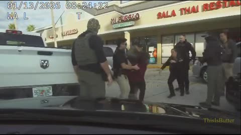 Jacksonville woman arrested after allegedly punching trooper during ICE confrontation