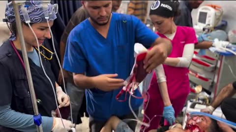 Dr. Saya and I met Taim, six years old, on one of the darkest days in Gaza