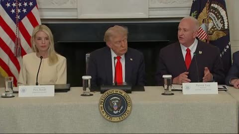 President Donald Trump participates in discussion with the Fraternal Order of Police - June 5, 2025