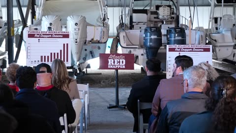 Governor DeSantis Makes Atlantic Red Snapper Announcement