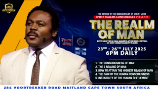The Realm of Man Conference Day 1 with The Bondservant of Christ John from Cape Town, SA 23.07.2025