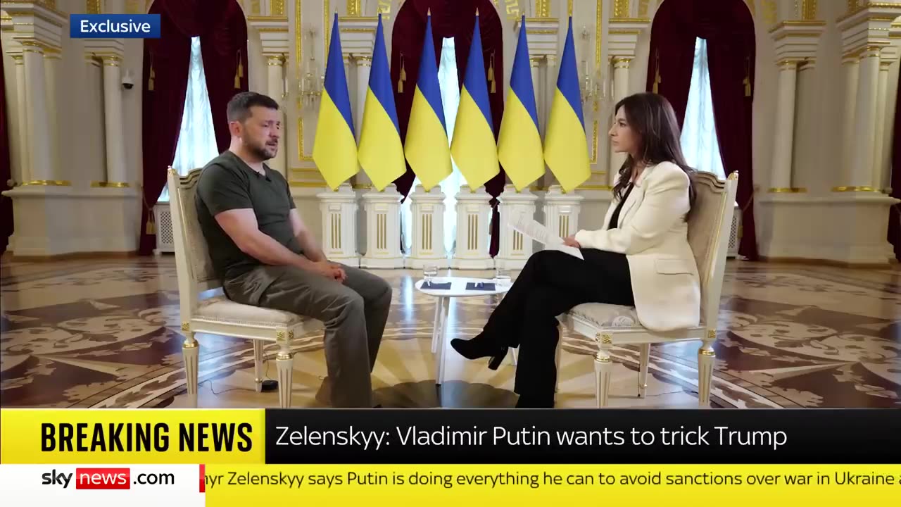 🎬 Ukraine War: Exclusive interview with President Zelenskyy