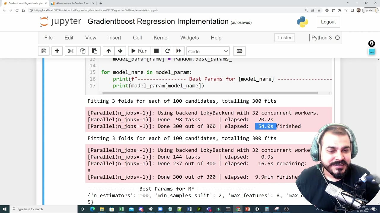 34.3 Gradient Boost Regression Model Training Krish Naik ML