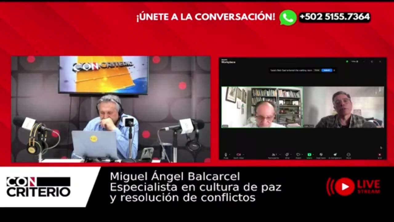 Entrevista con Miguel A Balcarcel en ConCriterio