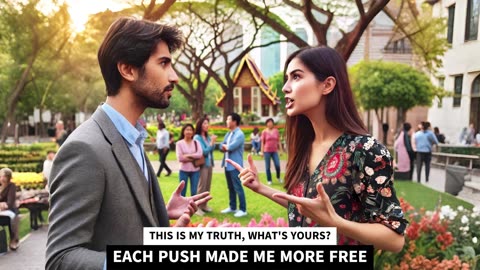 EACH PUSH MADE ME MORE FREE