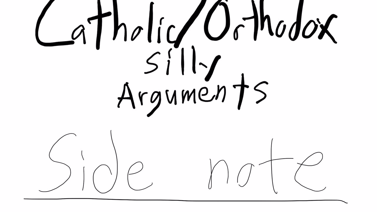 Arrogant Catholics and Orthodox but why though