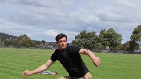 Protect children 😂 (Girl kicks bottle meme)