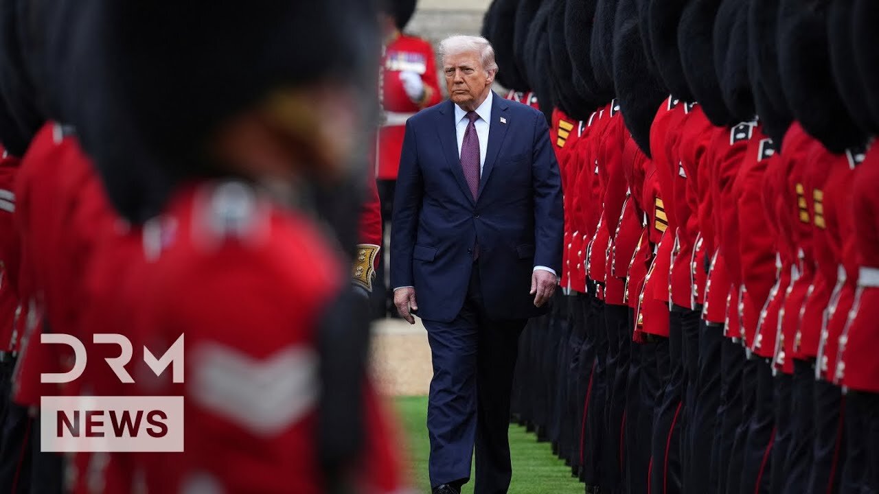 Trump Reviews Guard of Honour at Windsor Castle During Historic State Visit to UK