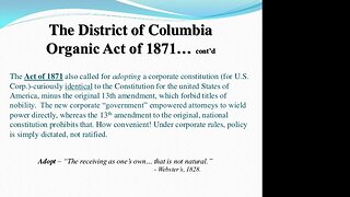 [Dec 31, 2012] Invisible Empire of America - The Act Of 1871 [TheKimrob]