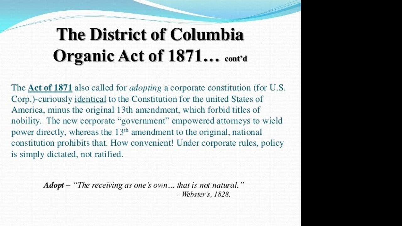 [Dec 31, 2012] Invisible Empire of America - The Act Of 1871 [TheKimrob]