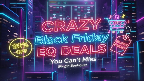 🔥EQ Plugin Savings! | Plugin Boutique Black Friday // 2025 Audio Deals