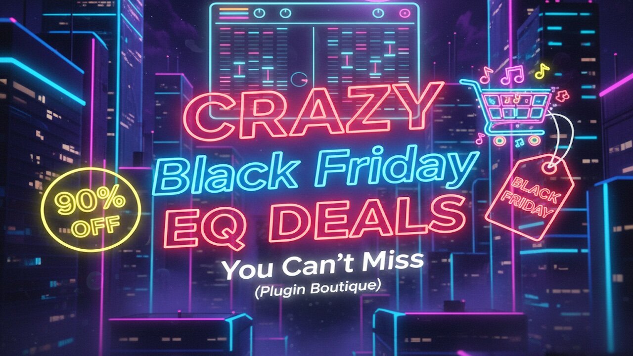 🔥EQ Plugin Savings! | Plugin Boutique Black Friday // 2025 Audio Deals
