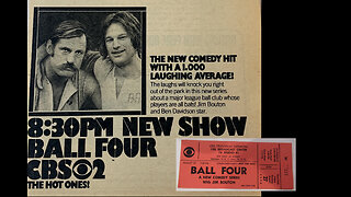 October 27, 1976 - 'Ball Four' with Jim Bouton (Audio from TV)