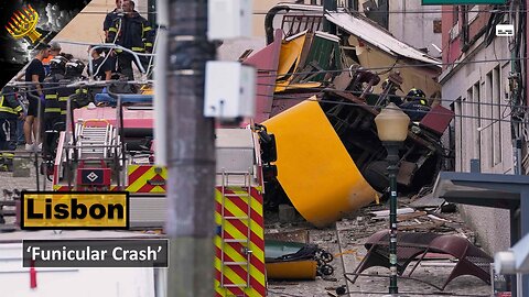 Lisbon Funicular Crash: 'At Least 15 Killed After Iconic Gloria Funicular Derails' (subtitles)