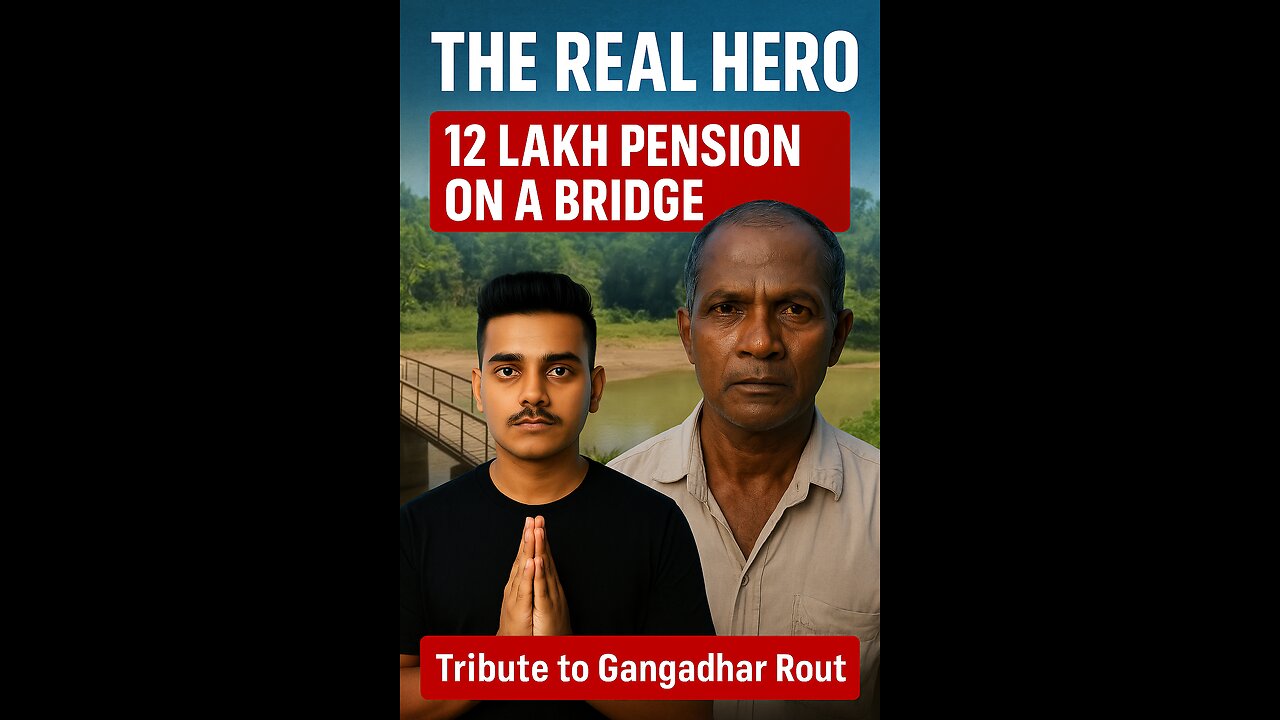 He Spent His Pension to Build a Bridge!